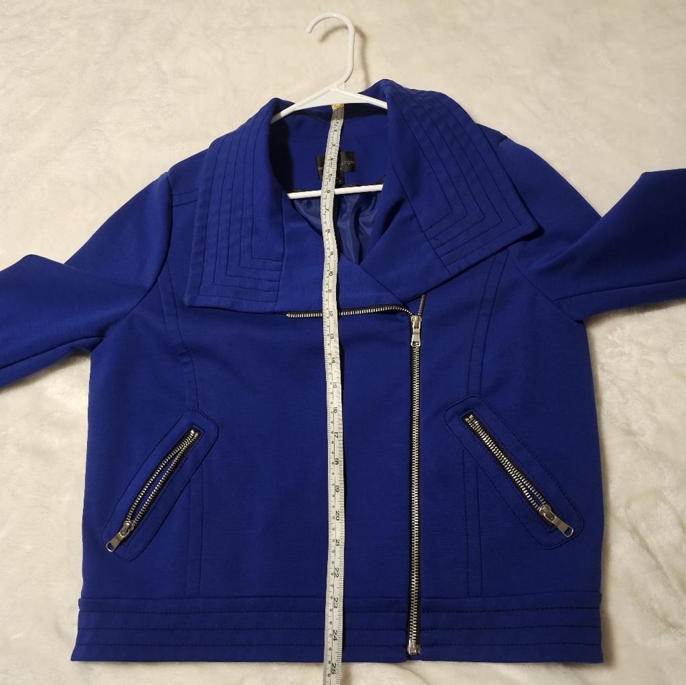 Blue Worthington Moto Jacket